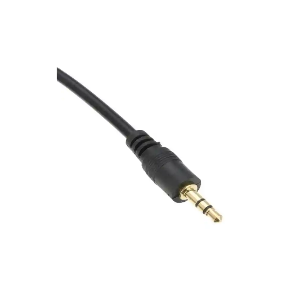 Cable Auxiliar De Audio 1x1 Estéreo Plug 3.5mm / 1.8 Metros