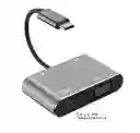 Adaptador Tipo C A Vga, Hdmi, Usb Y Tipo C
