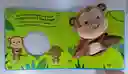 Libro Sensorial Cuento Mono Con Títere Para Niños