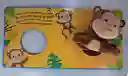Libro Sensorial Cuento Mono Con Títere Para Niños