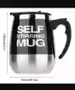 Vaso Taza Pocillo Mezclador Elèctrico Mug Cafe 400ml Negro