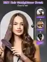 Cepillo Alisador Blower Cabello Iones Negativos 3 En 1 Peine Guante Pinzas