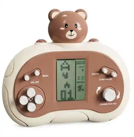 Tetris Clásico Consola Con 2000 Juegos Portátil Para Niños
