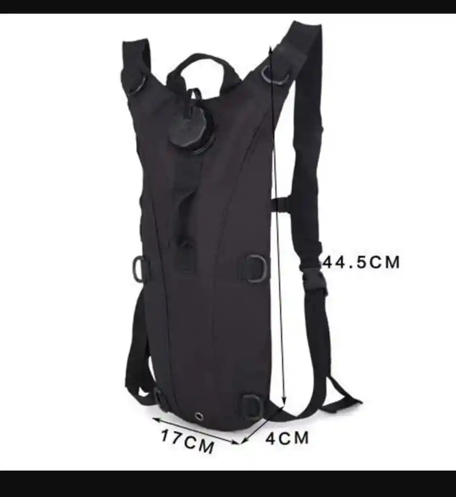 Morral Con Bolsa De Hidratación Morral 2.5 Litros