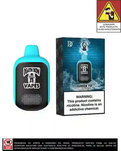 Vapeador Death Row 5.000 Puffs Rainbow Pop