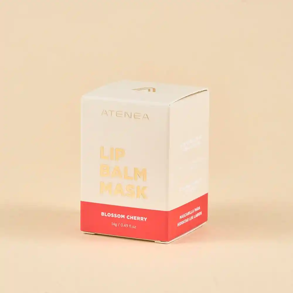 Lip Balm Mask Tono Cherry Atenea