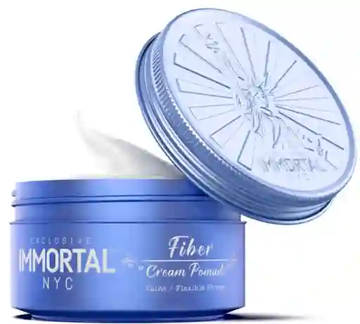 Cera Para El Cabello Con Efecto Bajo Brillo Immortal Nyc Fiher "cream Pomade" 150g