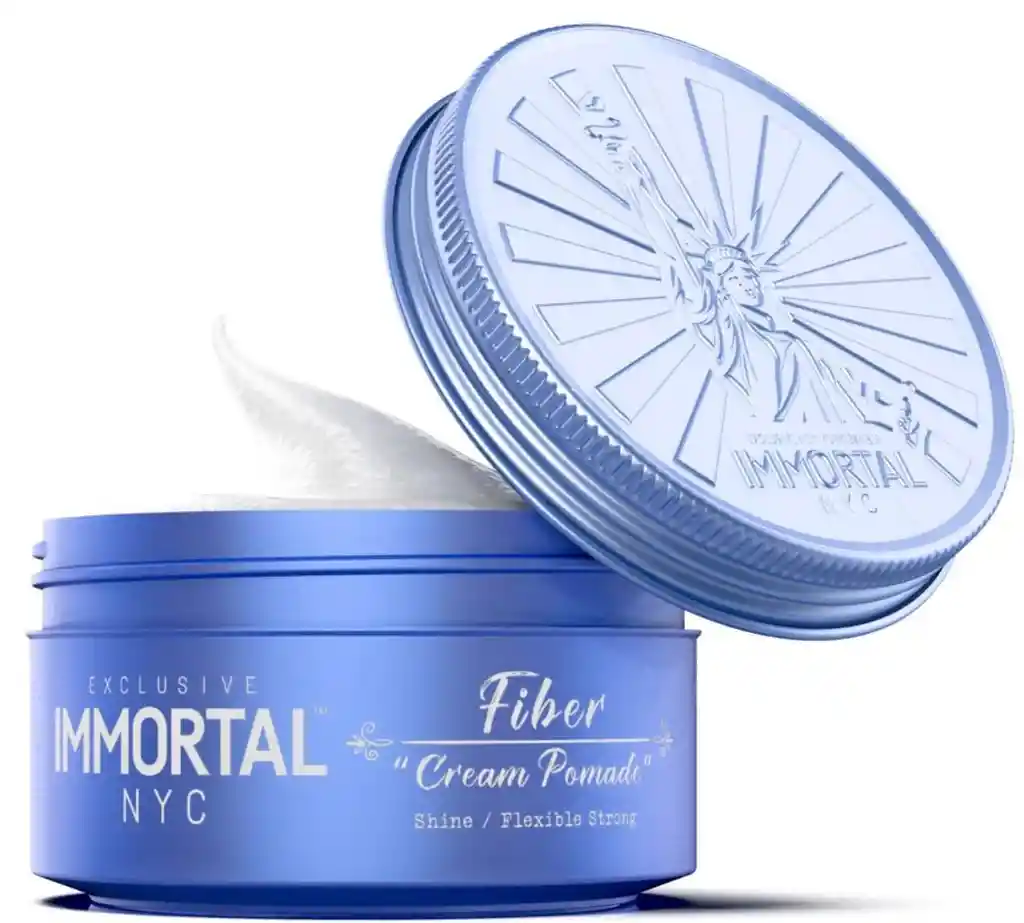 Cera Para El Cabello Con Efecto Bajo Brillo Immortal Nyc Fiher "cream Pomade" 150g