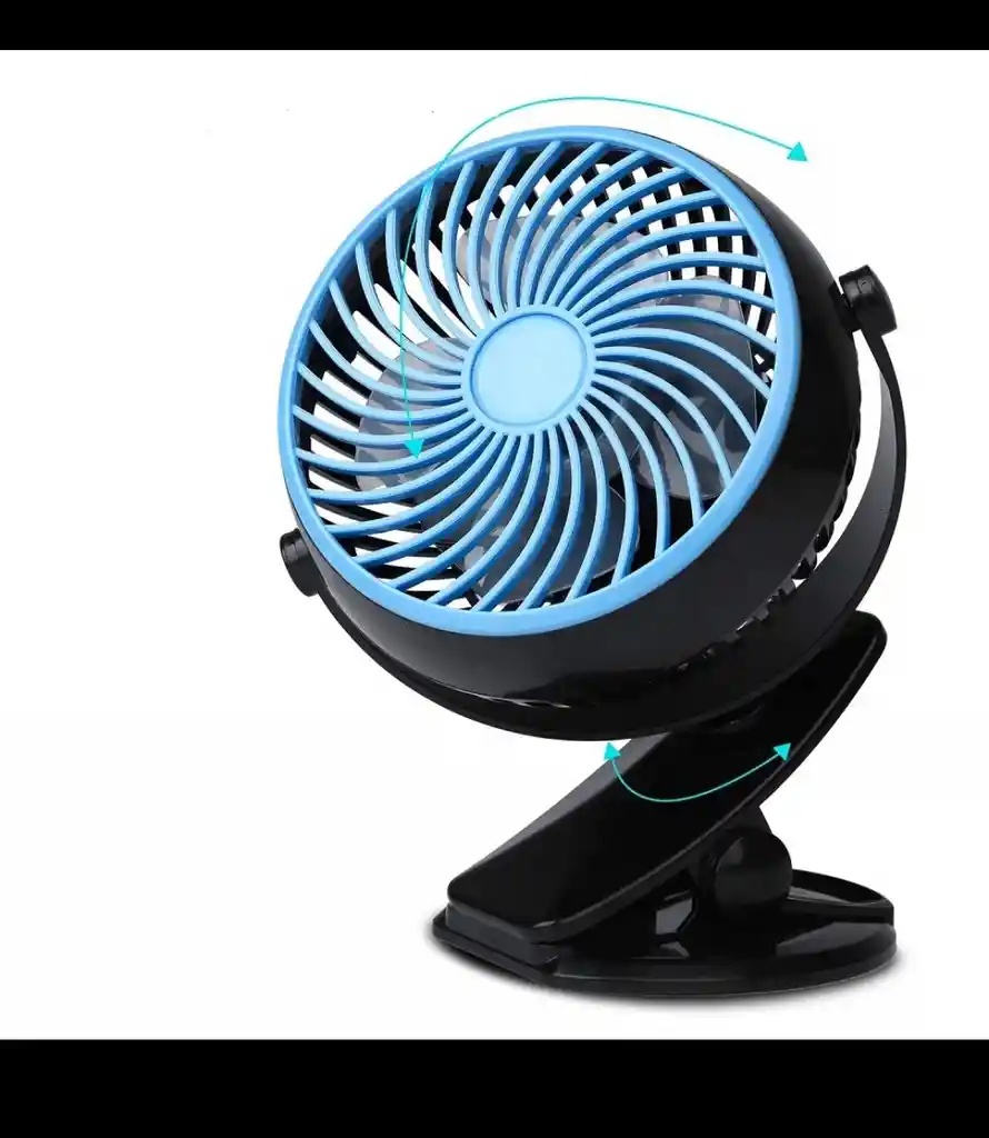 Mini Ventilador Inalambrìco Usb Recargable 360ª Click