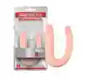 Consolador Doble 33 Cms Piel Chisa Gratis Lubricante Multiorgamos Lyche