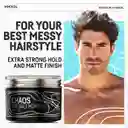 Cera Para Cabello Exclusiva De Sal Marina Y Aspecto Seco Natural Mate Immortal Nyc Chaos Sea Salt Pomade Mess Up 100g