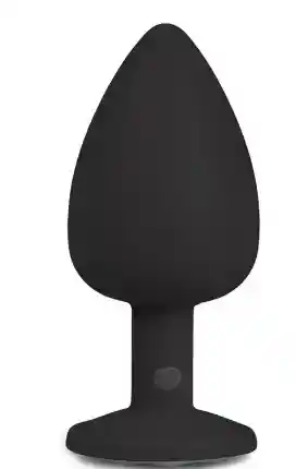 Plug Silicona Medio Negro