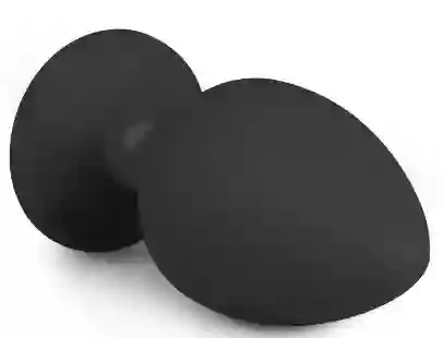 Plug Silicona Medio Negro