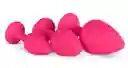 Set De 3 Plugs Anales Diamond Sml Rosa