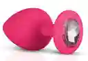 Set De 3 Plugs Anales Diamond Sml Rosa