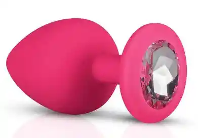 Set De 3 Plugs Anales Diamond Sml Rosa
