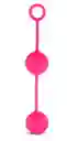 Bolas Kegel Rosadas En Silicona Para Ejercicio Pélvico