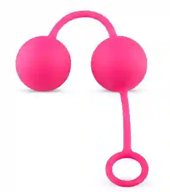 Bolas Kegel Rosadas En Silicona Para Ejercicio Pélvico