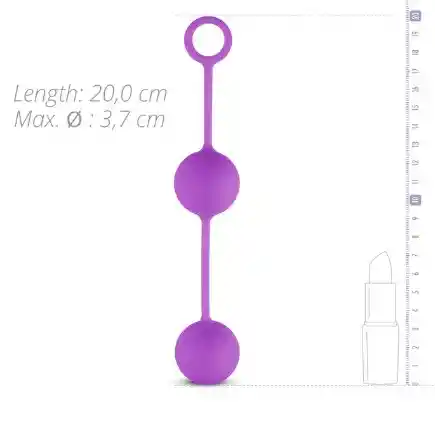 Bolas Kegel Moradas Ejercicio Suelo Pélvico
