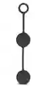 Bolas Kegel Negras En Silicona Para Ejercicio Pélvico