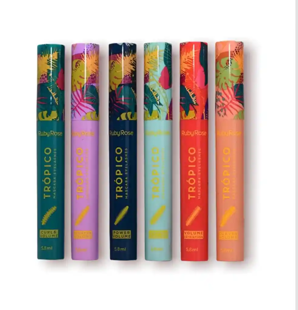 Pestañina Tropico Rubyrose Maquillaje Para Pestañas