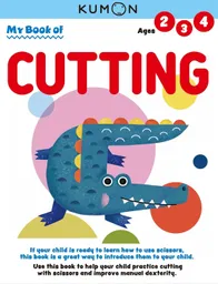 Libro Didáctico Para Cortar Y Desarrollar Destreza Para Niños