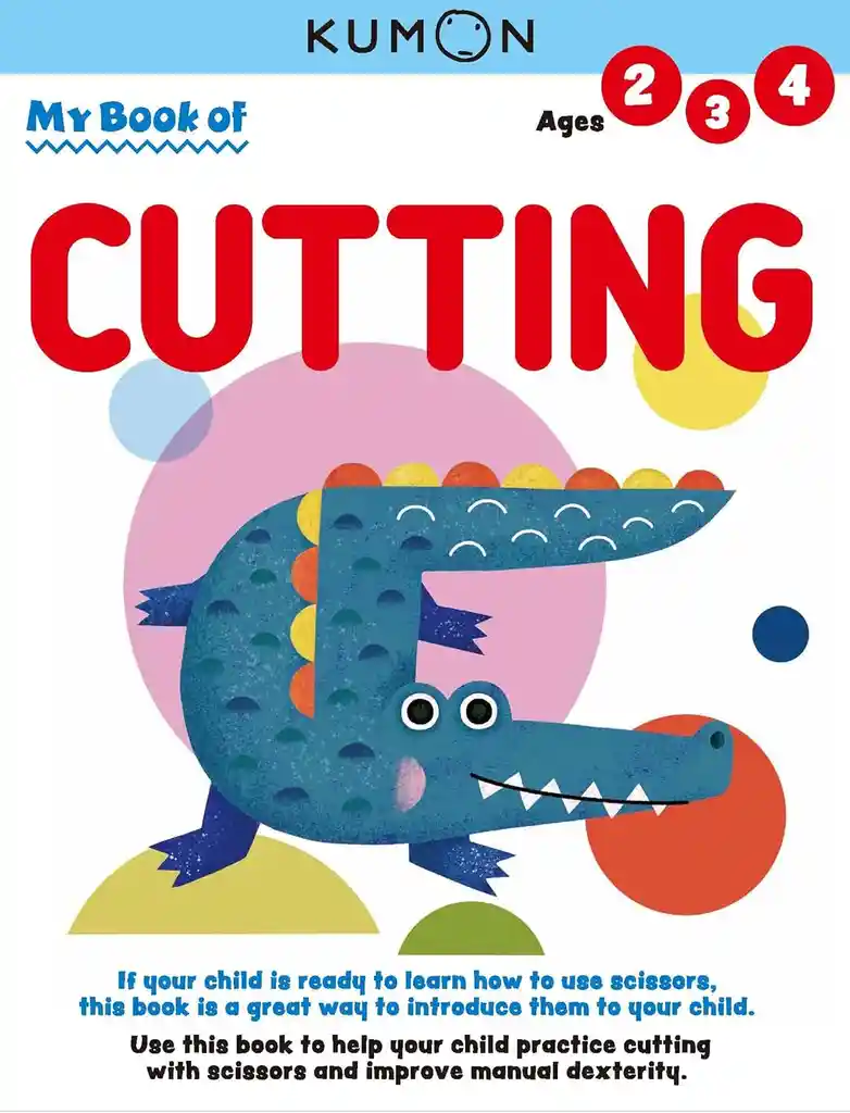 Libro Didáctico Para Cortar Y Desarrollar Destreza Para Niños