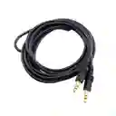 Cable Auxiliar De Audio Estéreo 1 X 1 Macho 3.5mm 5 Metros