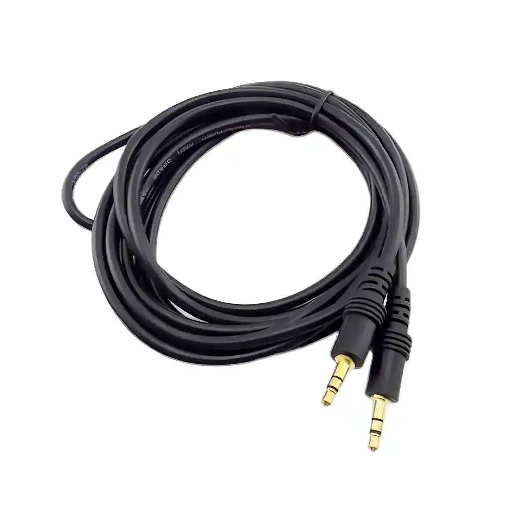 Cable Auxiliar De Audio Estéreo 1 X 1 Macho 3.5mm 5 Metros