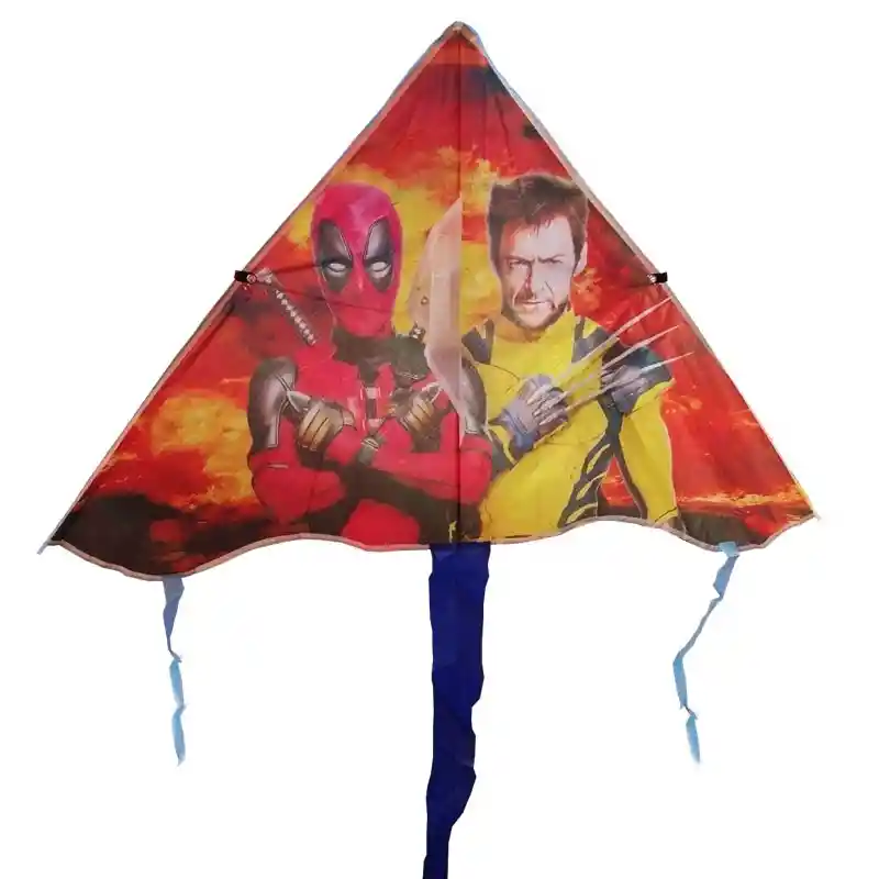 Cometa Pequeña 92*50cm Motivo Deadpool