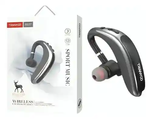Tranyoo M12 Wireless Headset Bluetooth 5.0 Negro M12