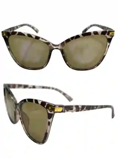 Lentes De Sol Cat-eye Animal Print G-36