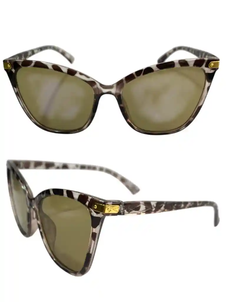 Lentes De Sol Cat-eye Animal Print G-36