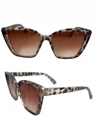 Lentes De Sol Ojo De Gato Animal Print G-39