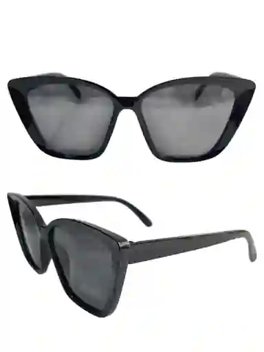 Lentes De Sol Ojo De Gato Negro G-40