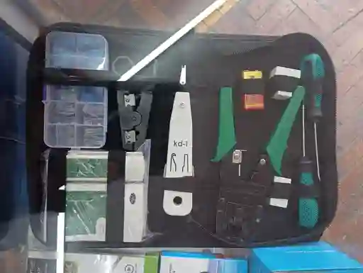 Kit Para Cable De Red Para Ponchar
