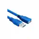 Cable Extensor Usb 3.0 Macho / Hembra De 1,5 Metros, Azul