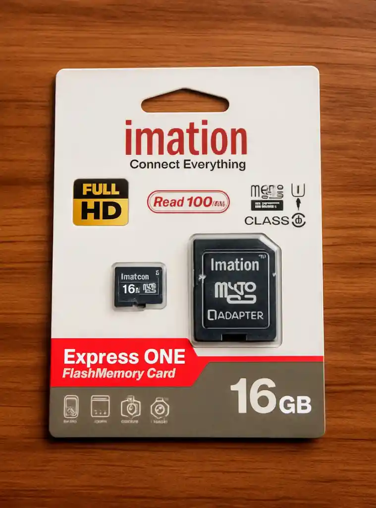 Memoria Microsd Imation 16gb Clase 10 + Adaptador Sd