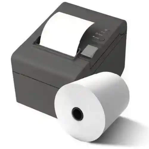 Rollo Papel Recibo 80x70mm Paquete X 5 Und