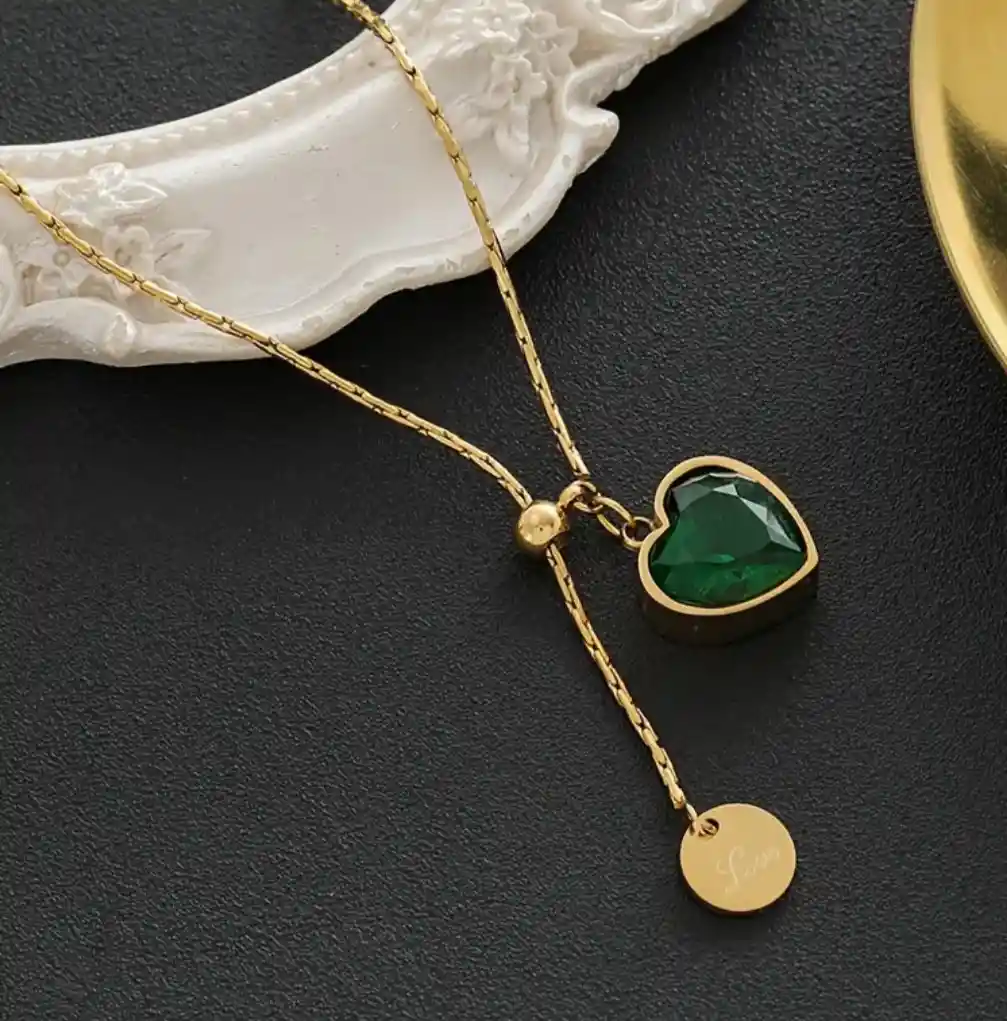 Collar Latido Verde
