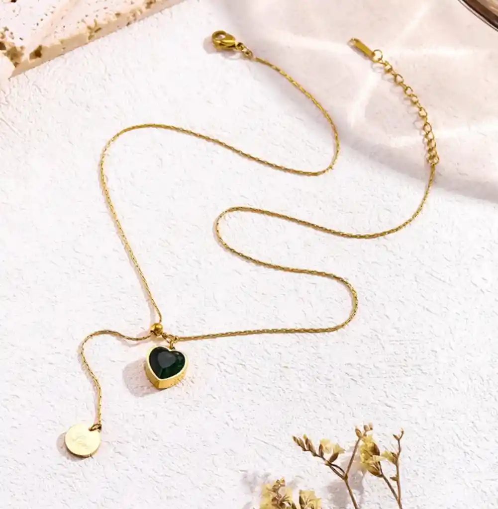 Collar Latido Verde