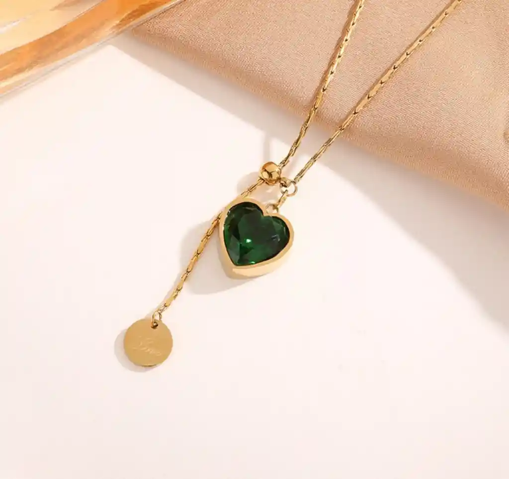 Collar Latido Verde