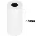 Rollo De Papel Recibo 57x30mm Paquete X 5 Und