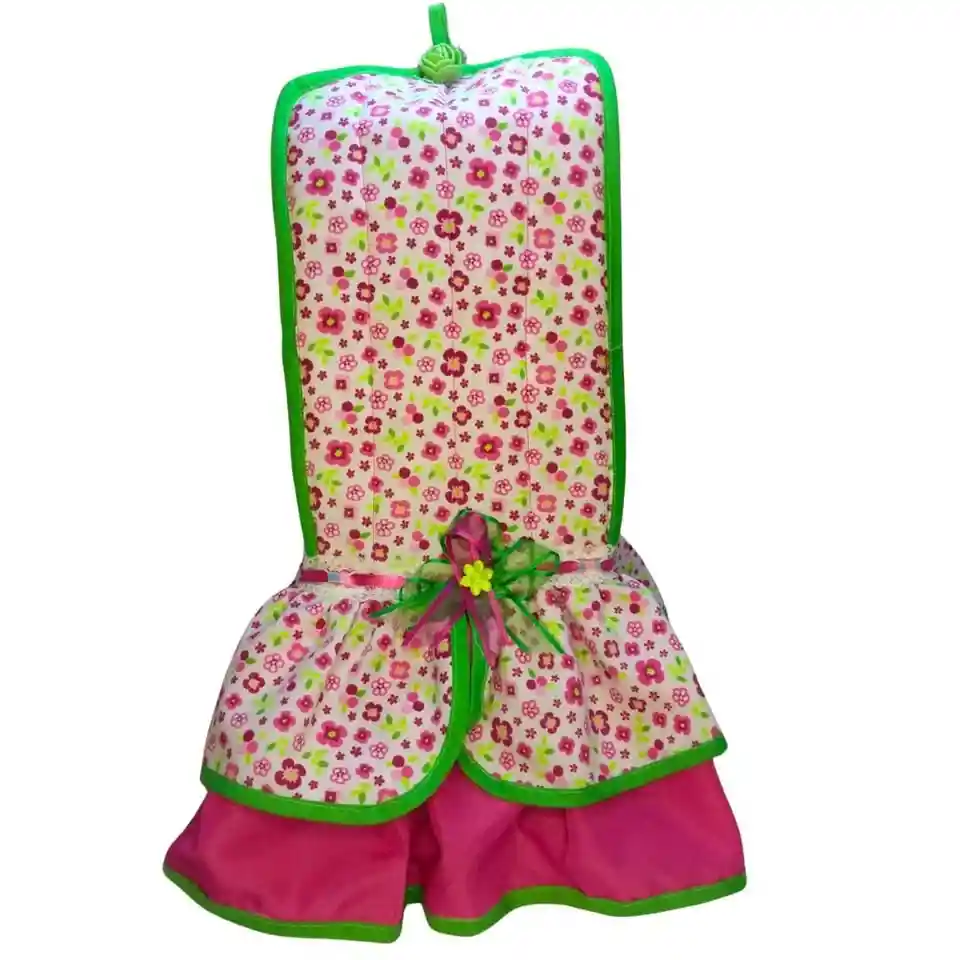Forro Licuadora Vestido Fucsia