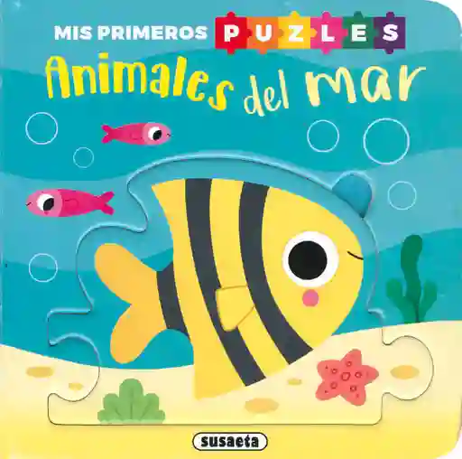 Juego Didáctico Animales Del Mar Tipo Puzzle Para Niños