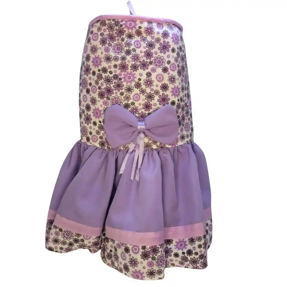 Forro Licuadora Morado Petalos