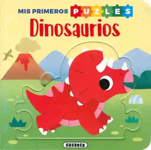 Juego Didáctico Dinosaurios Tipo Puzzle Para Niños