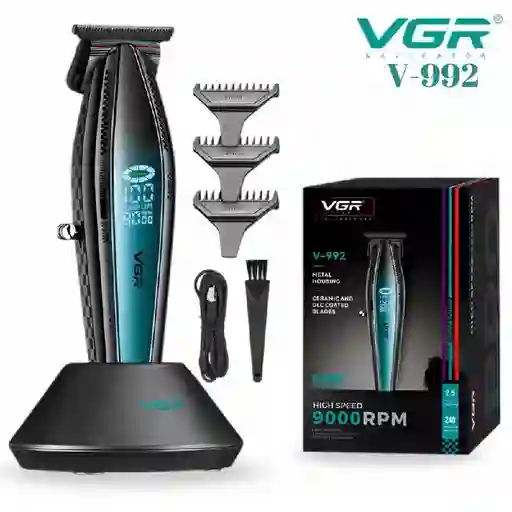 Maquina Patillera Afeitadora Corte De Pelo Inalambrica Vgr V-992