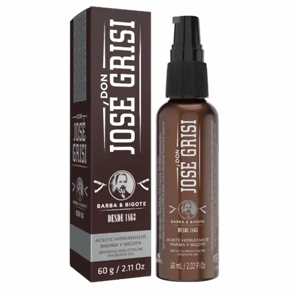  Don Jose Grisi Aceite Hidratante Barba Y Bigote 