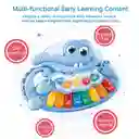 Piano Musical Infantil Cocodrilo Con Sonidos Luces Didáctico